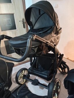 Kočík Junama S Class čierno zlatý - 4