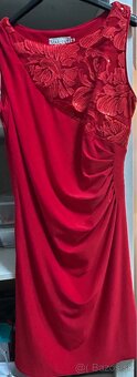 Červené spoločenské šaty - 4