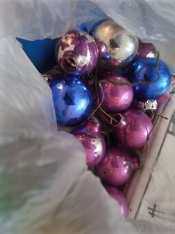 Darujem modré vianočné gule a ozdoby - 4