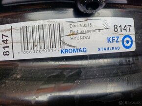 Plech.disky Hyundai/Kia- 6Jx15-ET-46-5x114,3 - 4