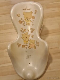 Biely nastaviteľný stojan s vaničkou (84cm) zn. KEEEPER - 4