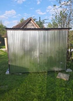 Plechová garáž 3x5m - 4