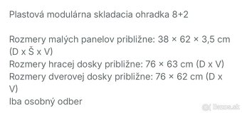 Detská ohradka - 4