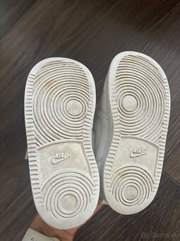 Nike 24-uni detske biele tenisky zalepovacie - 4
