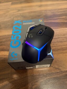 Logitech G502 X PLUS čierna - 4