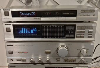 Zostava TECHNICS tuner,equalizer,zosilnovac,CD,2x deck = A02 - 4