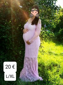 Šaty na tehotenské fotenie - 4
