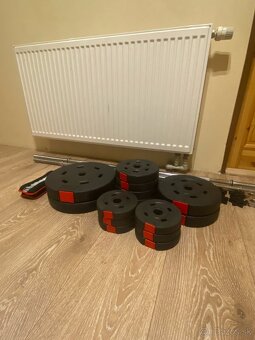 HS Nakladací činkový set Premium 58 kg - 4