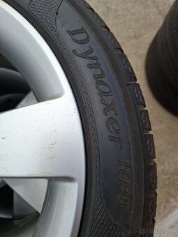 Komplet ALU disky Škoda + letné pneu 215/45 R16 zn. Kleber - 4