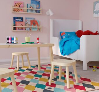 IKEA FLISAT Detská stolička (borovica) - 4
