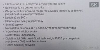 Detská video pestúnka 2.8" VTech VM3254 - 4