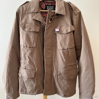 Scotch & Soda army prechodna zimna bunda kabat NOVA ORIGINAL - 4