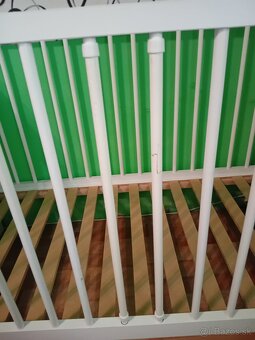 Detská postieľka +skriňka +prebalovací pult - 4