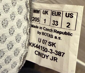 Dievčenské korčule Botas Junior 33 - 4