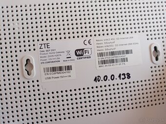 Router wifi VDSL ZTE-H267A - 4