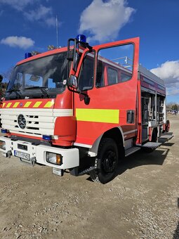 Mercedes 1224 AF 4x4 Hasičske auto Hasiči TOP ako novy Ziegl - 4