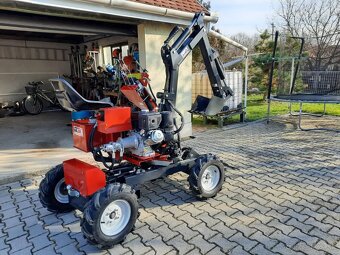 Minibager JMEKA SUPER QUATTRO PRO KN2 13HP Benzín/el.štart - 4