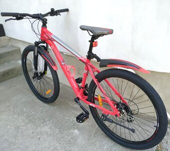 Odprúžený horský bicykel ALUMINIUM rám - 4