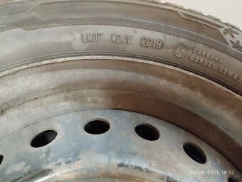 Zimné pneumatiky Barum 205/55 R16 91T - dezén 7 mm, disky - 4