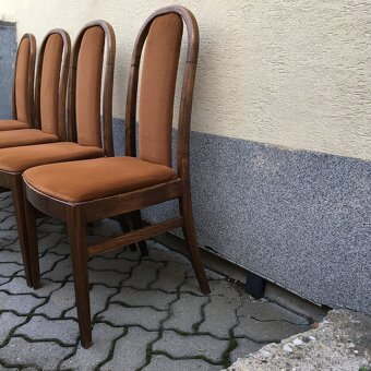 Retro Stolicka TON vysoka 4ks Vintage - 4