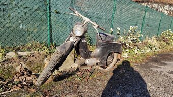 Jawa Pionier typ 555 - čierna farba - 4