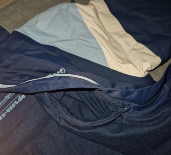 Lyžiarska súprava modrá L - 4