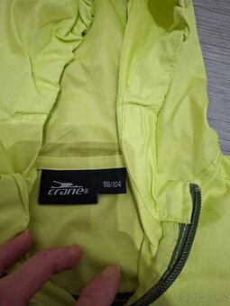 Olivovo - zelená bunda s kapuckou proti vetru - 4