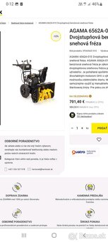 Predam sneznu frezu Agama - 4