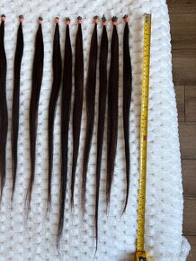 Vlasy 50cm, 175ks prameňov, 100g - 4