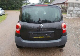 Renault Modus 1,6 benzín manuál 65 kw - 4