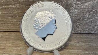 Lunárna séria II. 2016 opica 1 oz farebná - 4