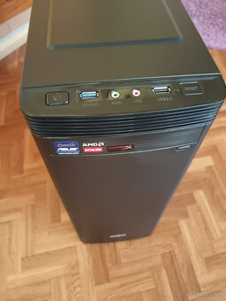 PC 4-jadrový AMD, 8GB RAM, 250GB SSD Samsung, DWD-RW, W10 - 4