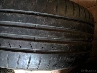 2 ks LETNÉ 215/55 R16 93V DUNLOP cca 6-7 mm - LEN 29,99€/kus - 4