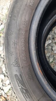 185/60r14 82T Danlop zimne - 4