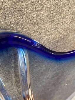 Váza z hutného skla - 4