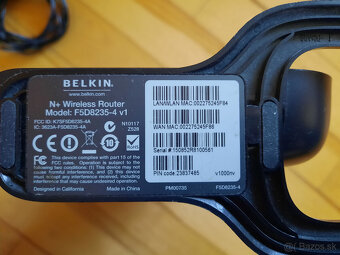 Router Belkin N+ F5D8235-4 V1 - 4