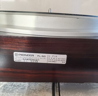 Gramofón Pioneer PL-50 - 4