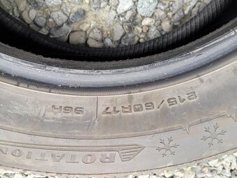 Predám pneumatiky zimné 215/60 R17 - 4