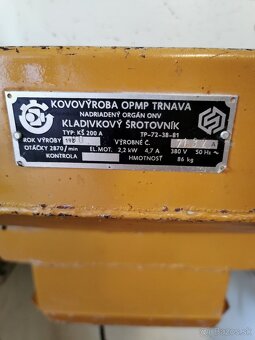 Šrotovnik kladivkovy - 4