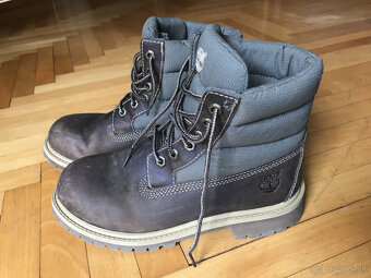 kožené prechodné topánky Timberland 35 - 4