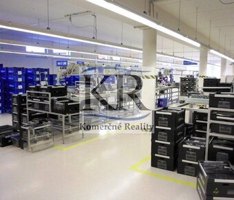 Výrobné, distribučné, parkovacie a kancelárske priestory na - 4