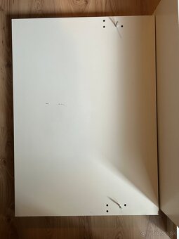 Postel MALM Ikea,farba biela/Leirsund, 90x200 cm - 4