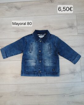 Oblečenie pre chlapčeka 80 Mayoral, Next, H&M  - 4