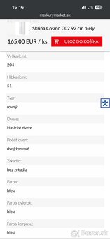 Dobrý deň predám skrýňu ,posteľ ,pc stôl ,stoličku - 4