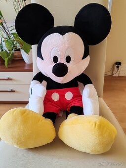 Predam plyš.hracky Mickey Mouse + Minnie 60cm - 4