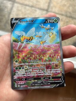Pokémon karta Beedrill V Alternative Art Astral Radiance - 4