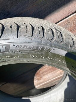 Celoročné pneumatiky MICHELIN 225/45/R17 M+S - 4