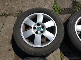Predam orig r15 alu skoda fabia roomster 195/55 r15 - 4