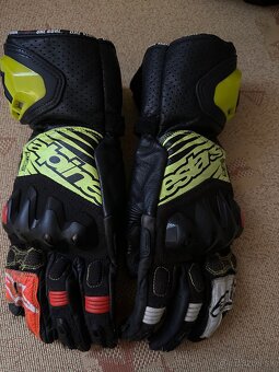 ALPINESTARS rukavice GP TECH V2 black/fluo yellow - 4