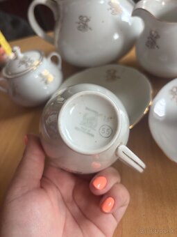 Porcelánová sada na moka kávu - 4